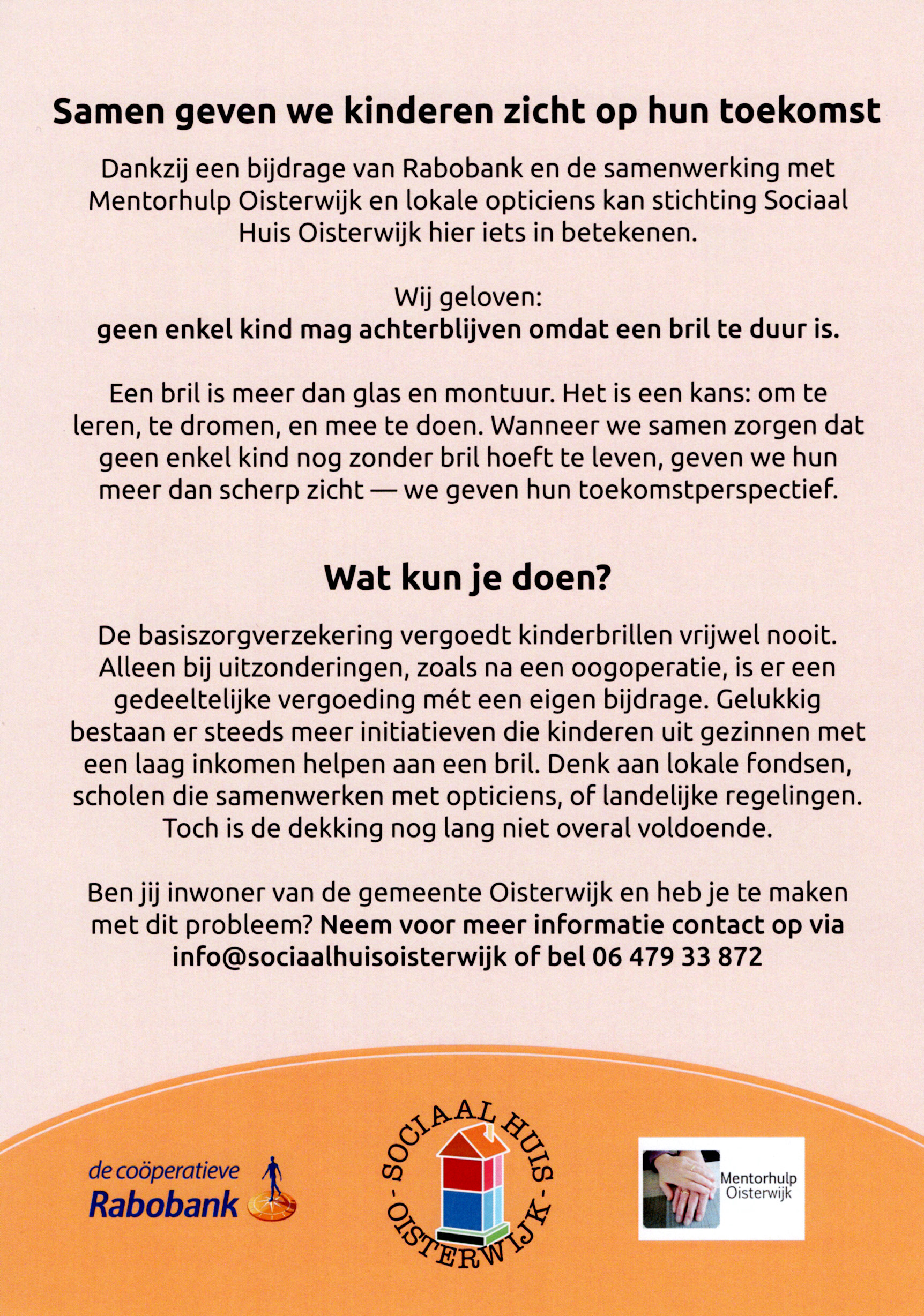 Flyer Kinderbrillen achterzijde