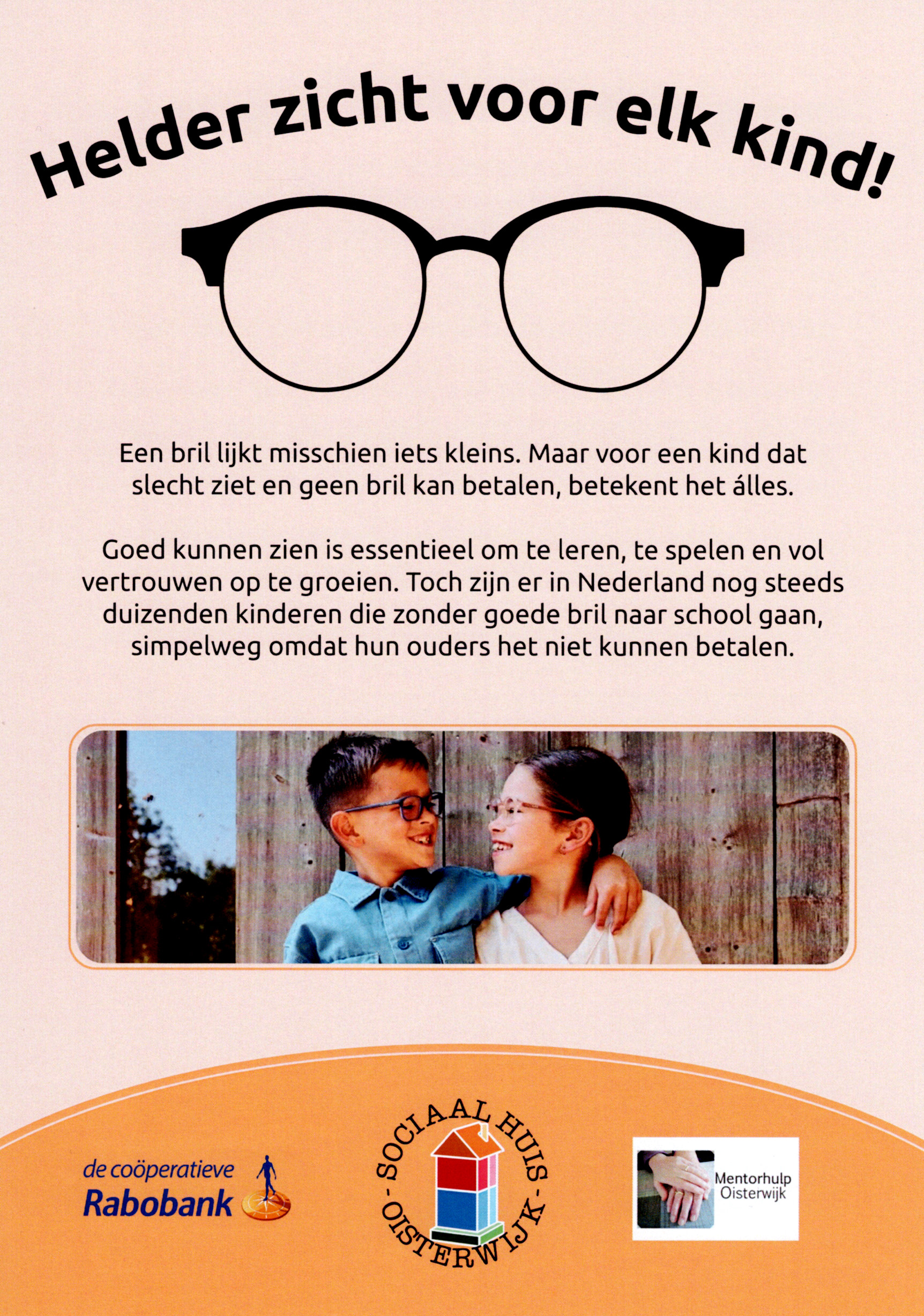 Flyer Kinderbrillen voorzijde
